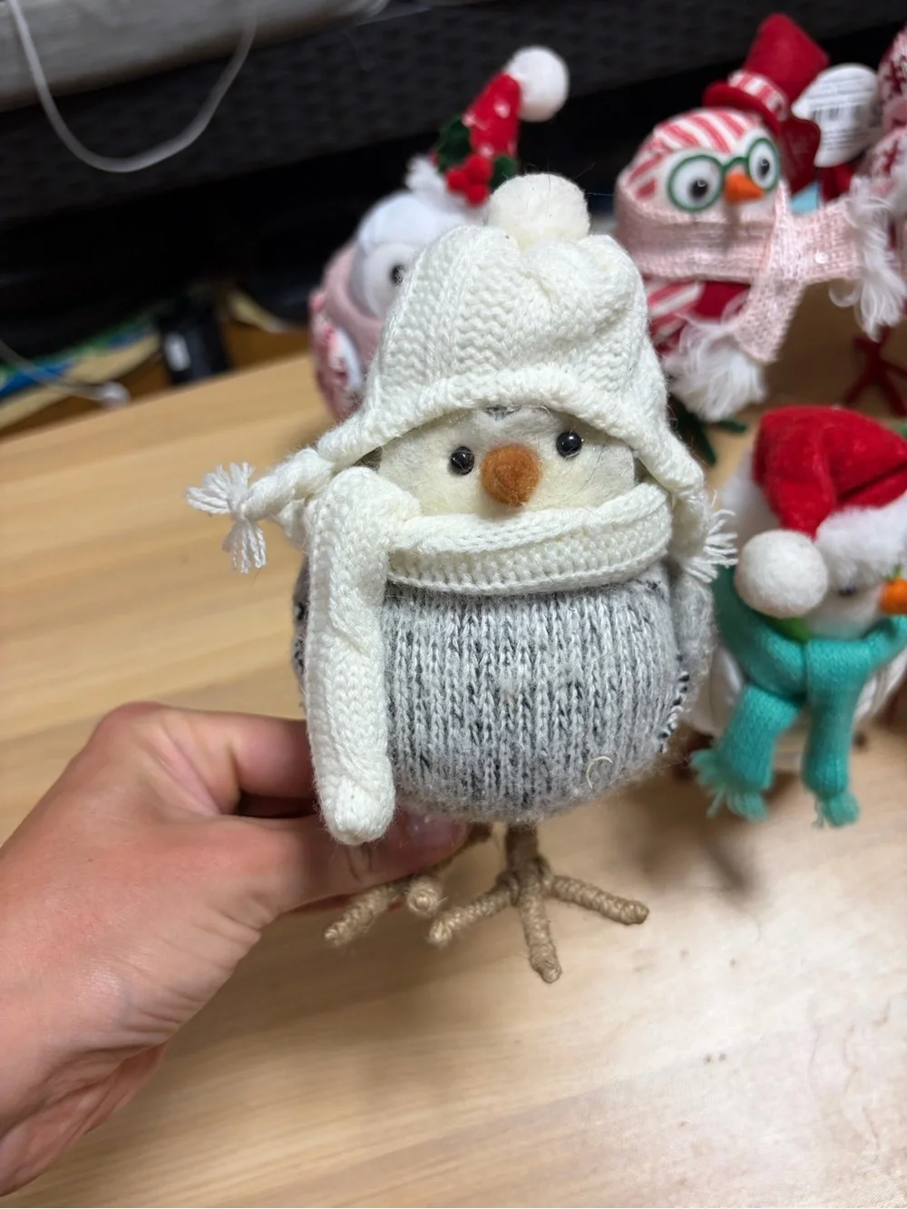 Target fabric birds